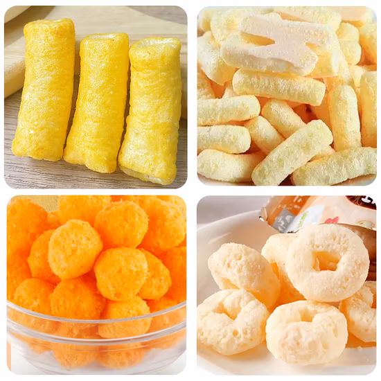 Erweiterte Ausrüstung für die Produktion von Snack-Lebensmitteln